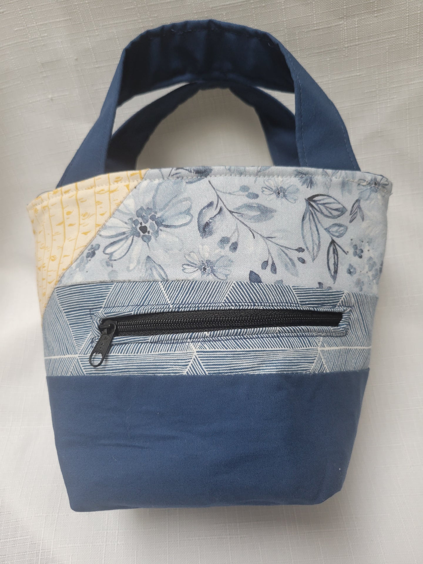 Splash of Yellow Zip Tiny Tote