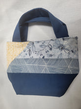 Load image into Gallery viewer, Splash of Yellow Zip Tiny Tote
