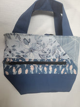 Load image into Gallery viewer, Merry Flowers Zip Tiny Tote
