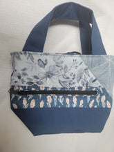 Load image into Gallery viewer, Merry Flowers Zip Tiny Tote
