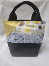 Load image into Gallery viewer, Bee Paradise Zip Tiny Tote
