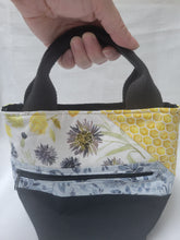 Load image into Gallery viewer, Bee Paradise Zip Tiny Tote
