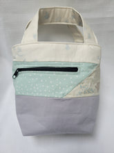 Load image into Gallery viewer, Serenity Zip Pocket Tiny Tote
