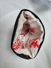 Load image into Gallery viewer, Splash of Fuschia Silk Tiny Tote
