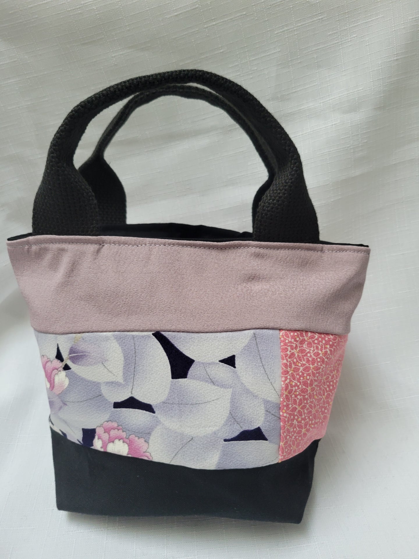 Flower Pop Silk Tiny Tote