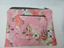 Load image into Gallery viewer, Cotton Rectangle Zip Pouches
